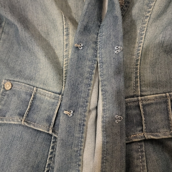 Military Style Denim jacket - Picture 5 of 11